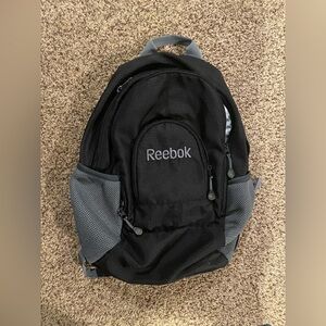 Reebok Men/Women/Kid Black and Gray Backpack